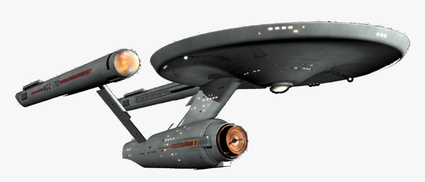 Star Trek Starship Enterprise Uss Enterprise - Star Trek Uss Enterprise Starship Enterprise, HD Png Download