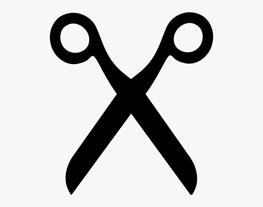 Vector Graphics Clip Art Scissors Openclipart Hair-cutting - Scissors Icon, HD Png Download