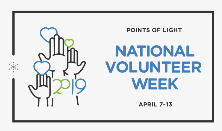 2019 National Volunteer Appreciation Week, HD Png Download