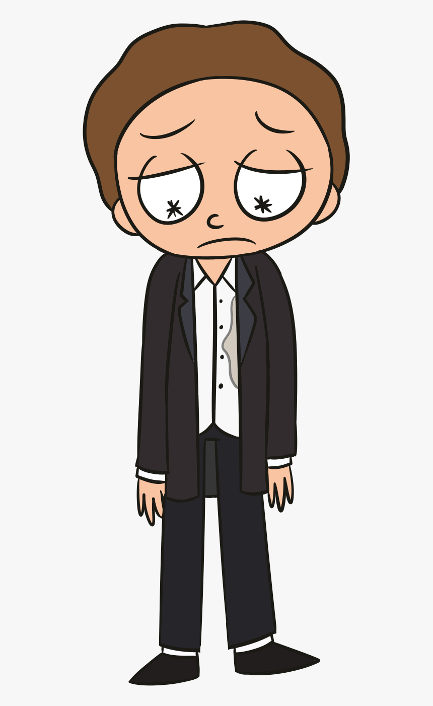 Transparent Rick And Morty Png Transparent - Rick And Morty Sad, Png Download