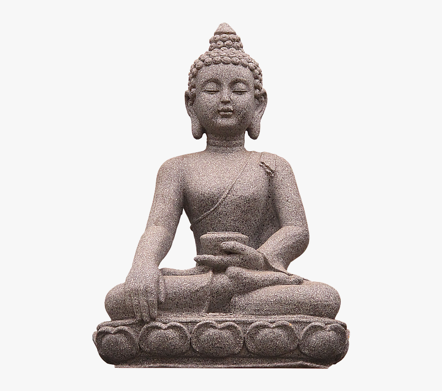 Buda, Figura, Cerámica, Sentado, Escultura, Siddhartha - Budismo, HD Png Download