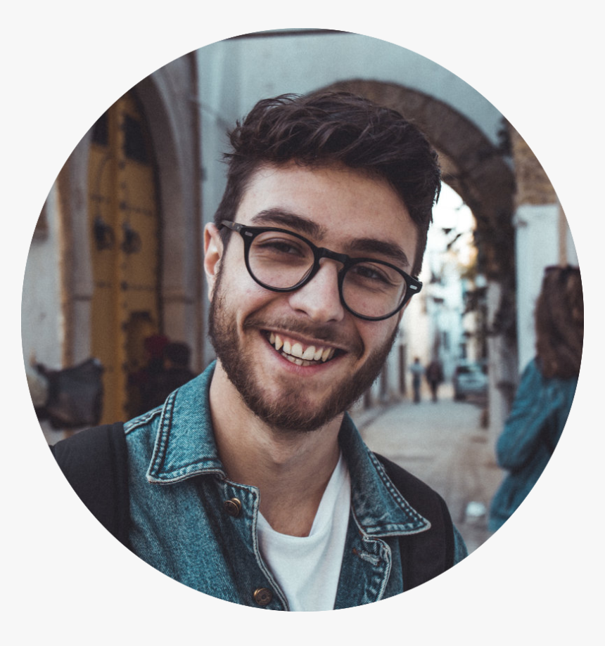 Singing Lessons Amsterdam - Man Smiling Unsplash, HD Png Download