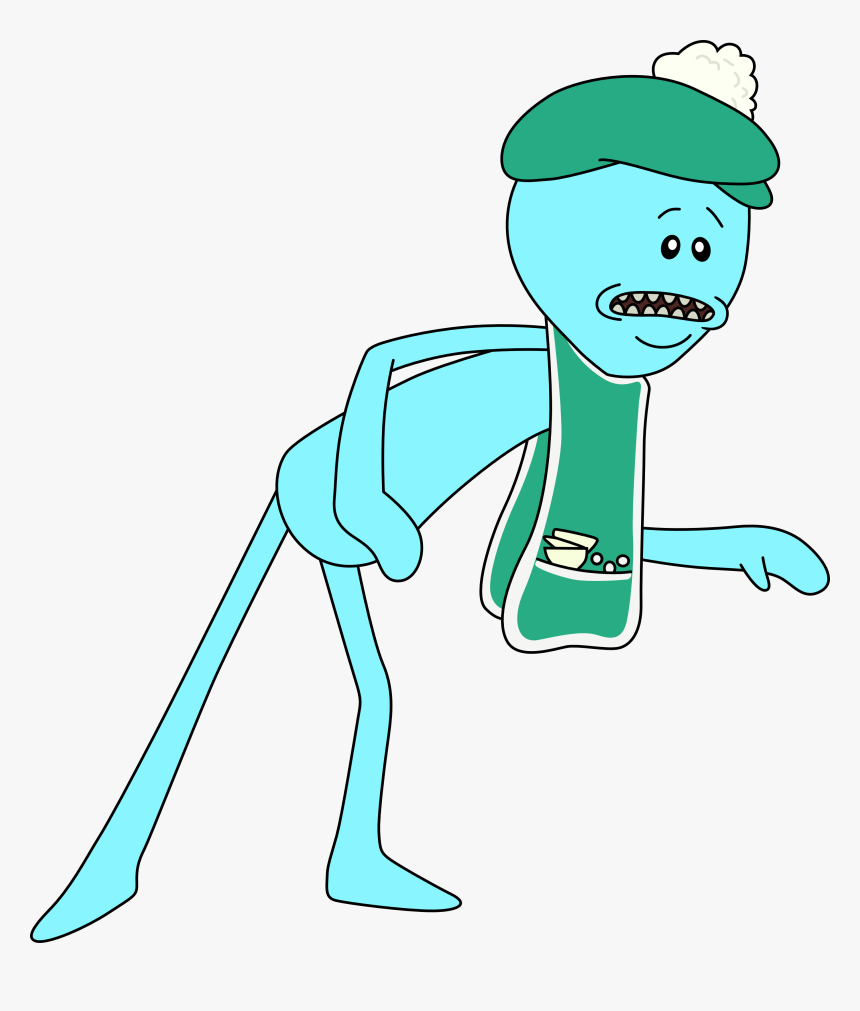 Rick And Morty Meeseeks Png, Transparent Png