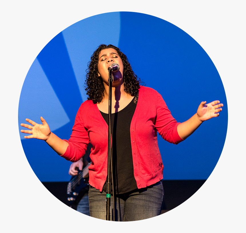 Worship2 - Singing, HD Png Download