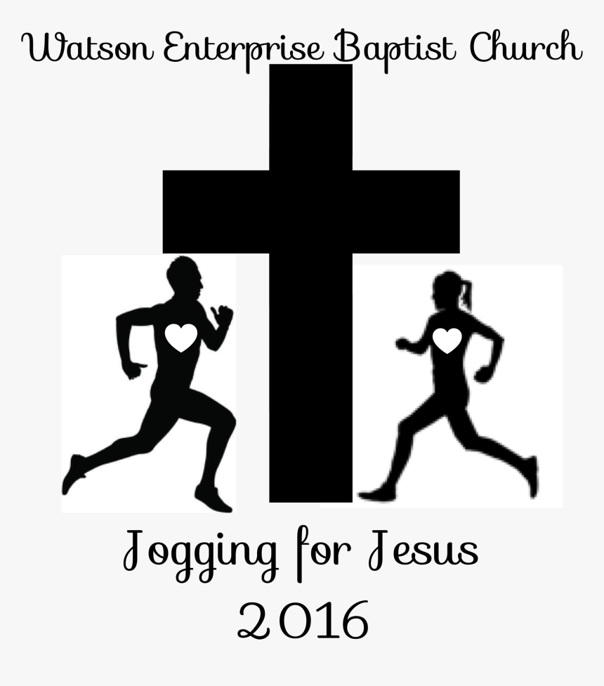 Man And Woman Running Vector, HD Png Download