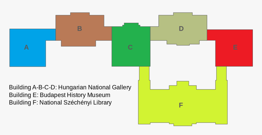 Buda Castle Floor Plan, HD Png Download