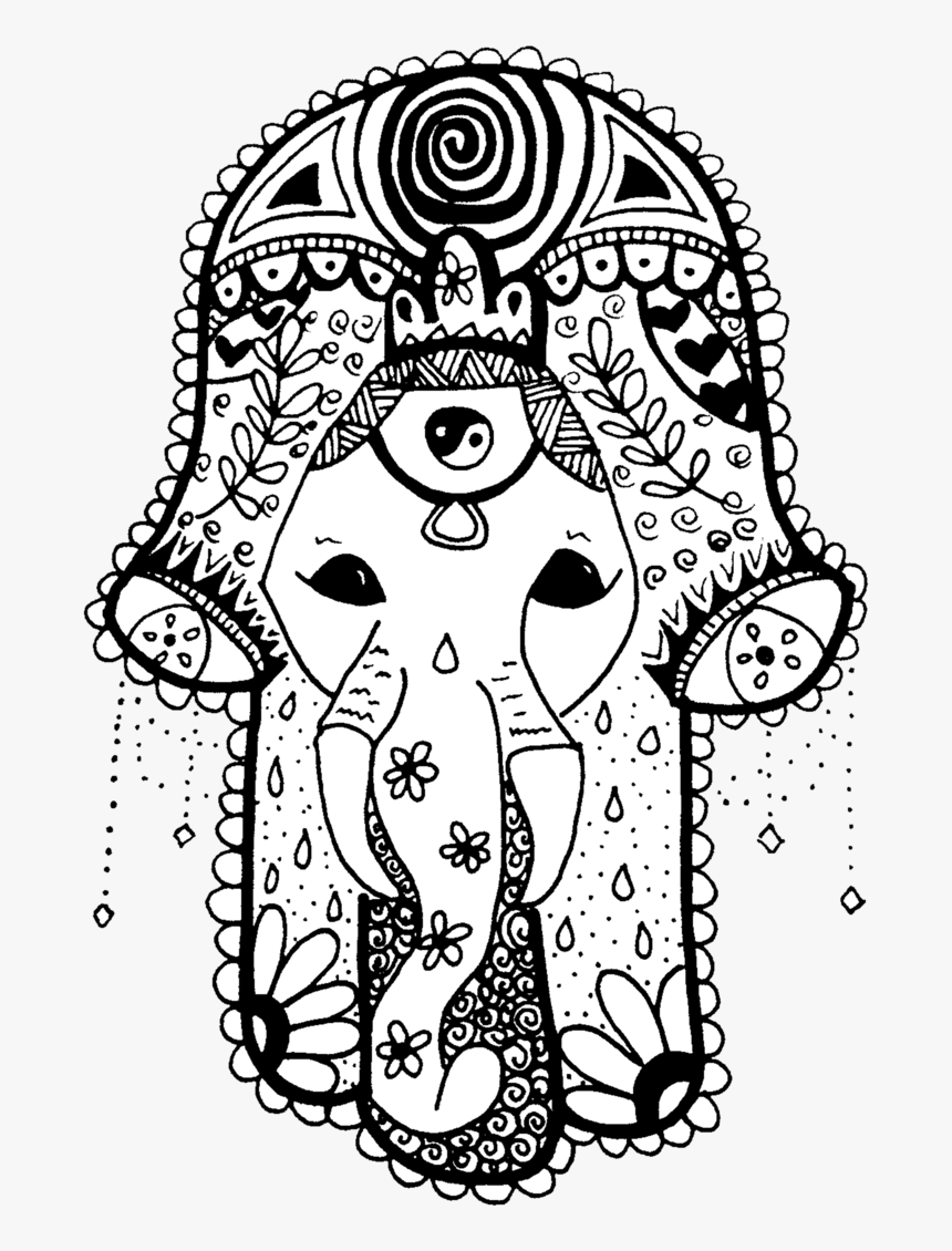 Hamsa Buda , Png Download - Sticker, Transparent Png