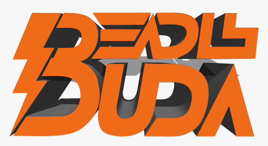 Deadly Buda Orange 3d Logo - Poster, HD Png Download