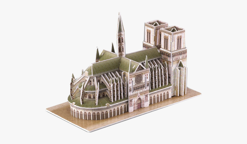 Easy Notre Dame Model, HD Png Download