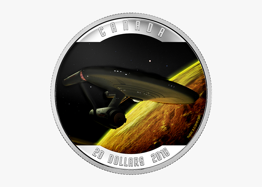 Enterprise - Star Trek Quarter Canada, HD Png Download
