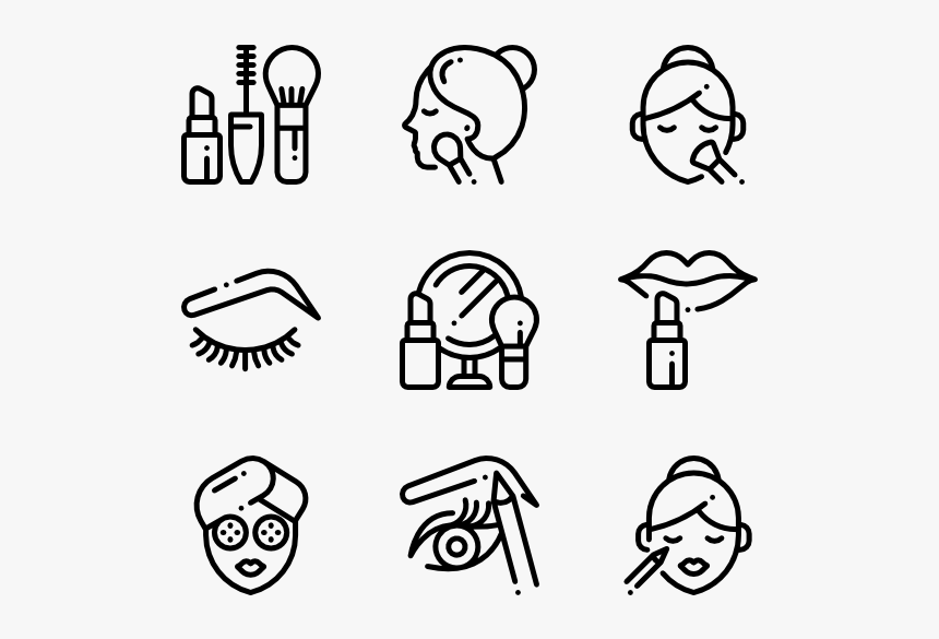 Makeup - Makeup Icon Png, Transparent Png