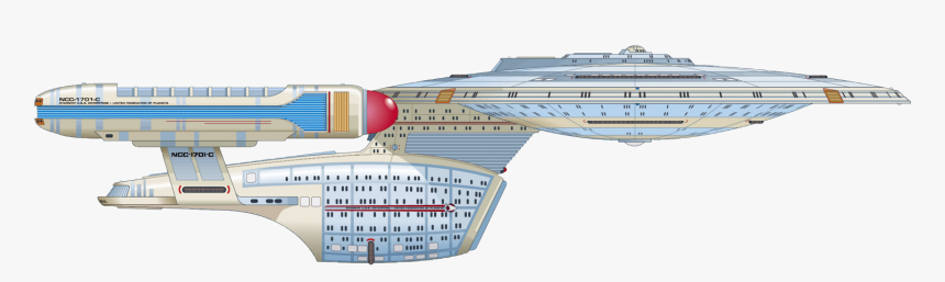 Ambassador Class Uss Enterprise C, HD Png Download