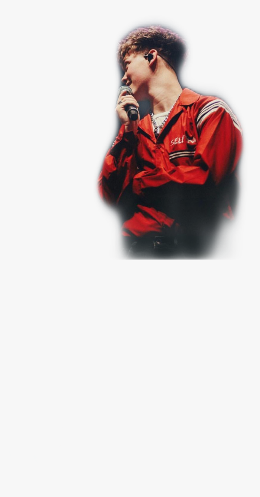 #whydontwe #why #dont #we #zachherron #red #stage #singing, HD Png Download