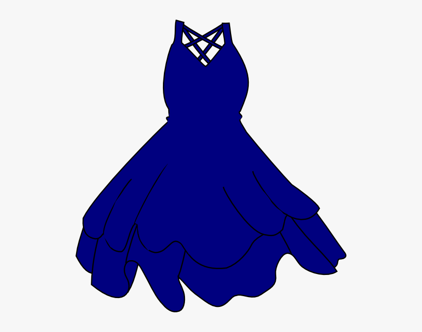 Blue Dress Clipart