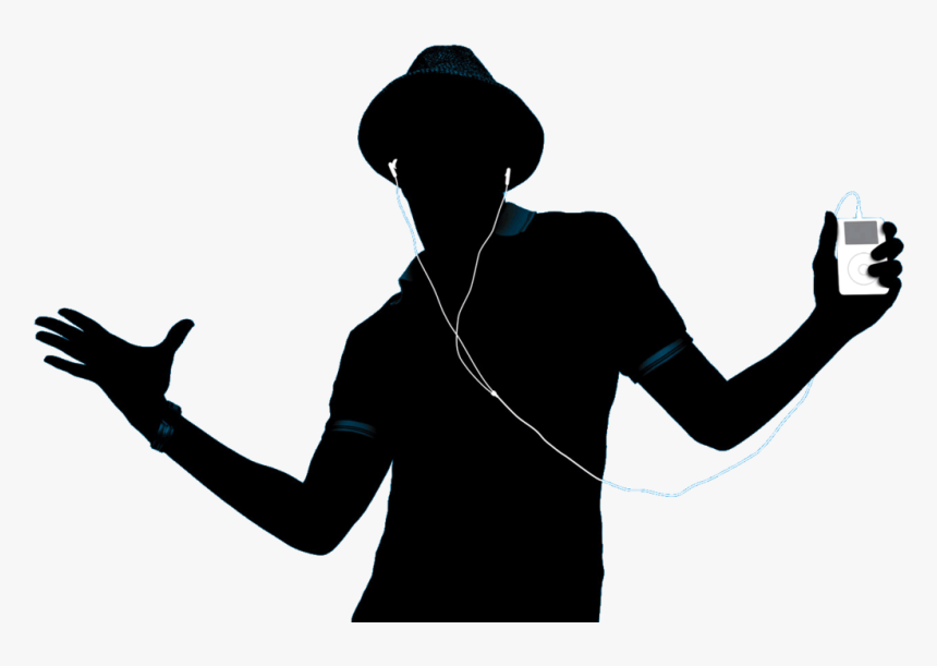 Music - Listening To Music Ipod, HD Png Download