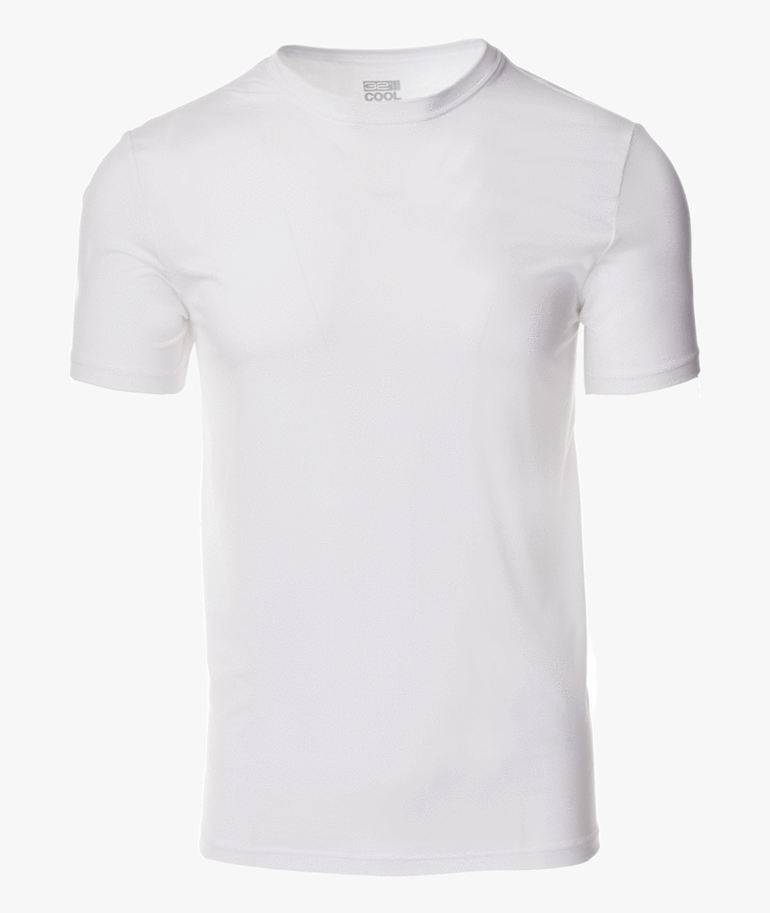 White T Shirt - Active Shirt, HD Png Download