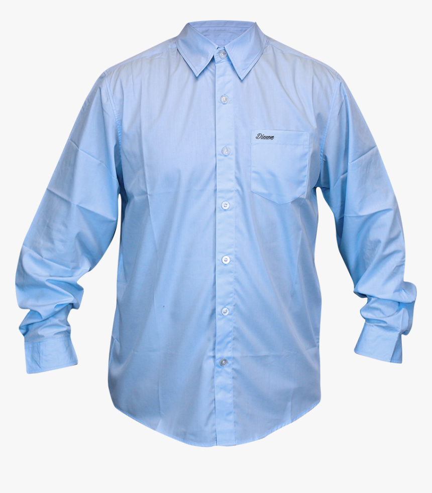 Light Blue Bamboo-long Sleeve - Long-sleeved T-shirt, HD Png Download