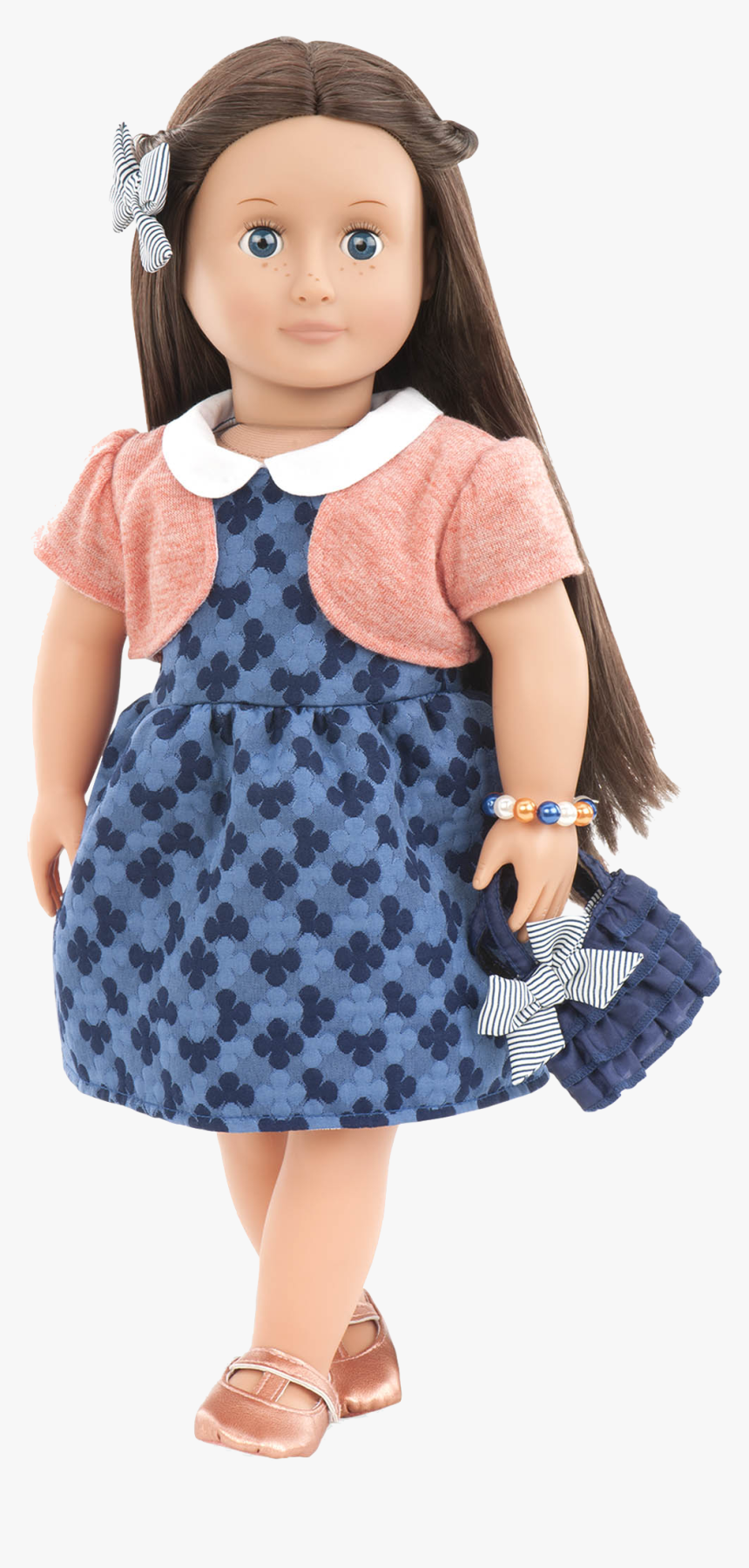 Neve Wearing The Out Fo The Blue Outfit - Doll, HD Png Download