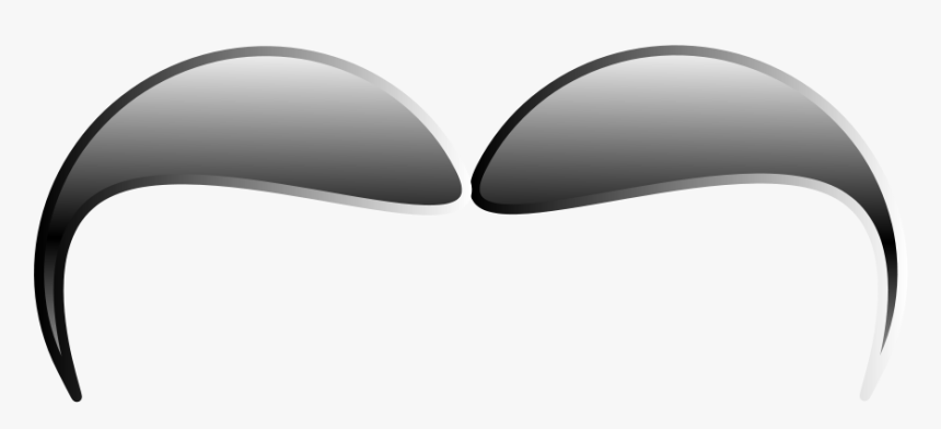Mustache Svg Clip Arts - شارب كرتونية, HD Png Download