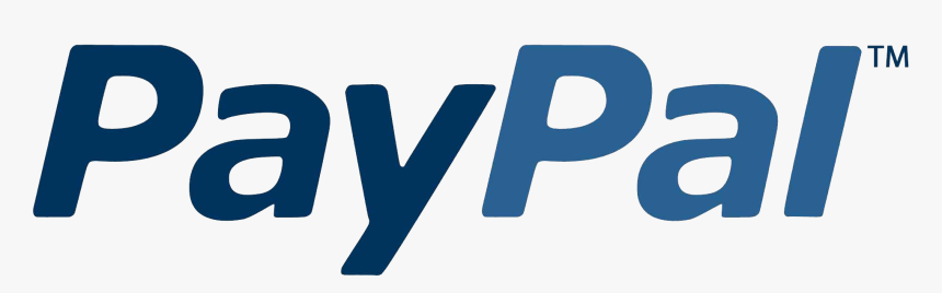 Paypal Logo Text Blue Png - Paypal Png, Transparent Png