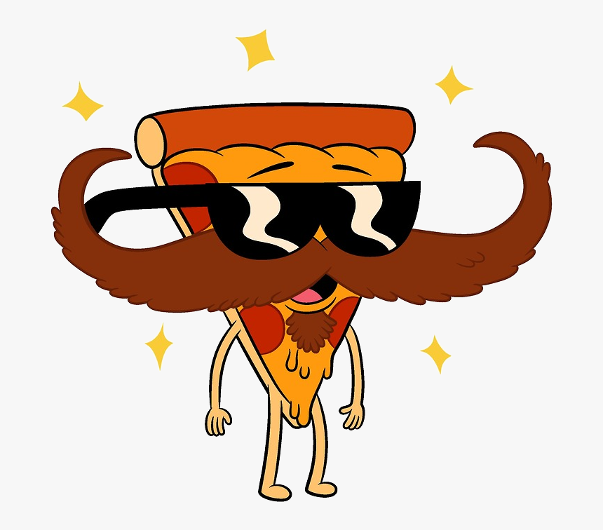 Pizza Steve Mustache - Pizza Steve Png, Transparent Png