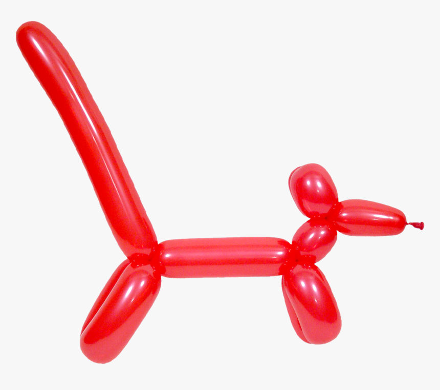 Free Red Balloon Animal Dog Png Image - Balloon Animal No Background, Transparent Png
