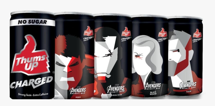 Thums Up Charged No Sugar, HD Png Download