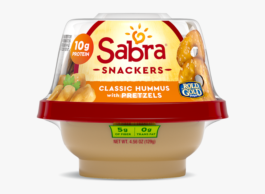 Sabra Story - Sabra Hummus And Pretzels, HD Png Download