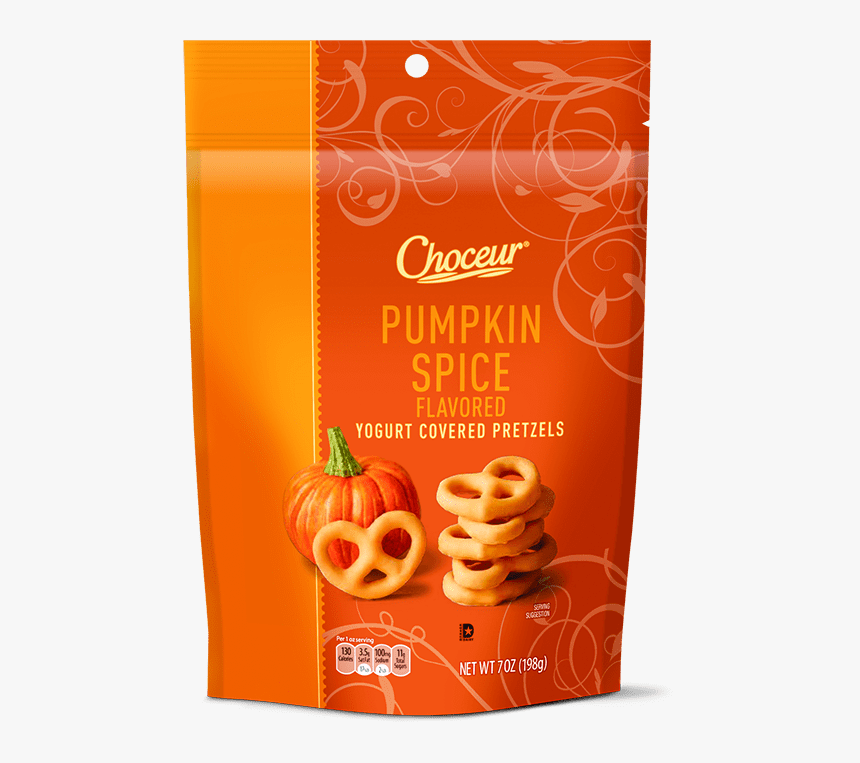 Choceur Pumpkin Spice Pretzels - Choceur Pumpkin Spice Yogurt Pretzels, HD Png Download