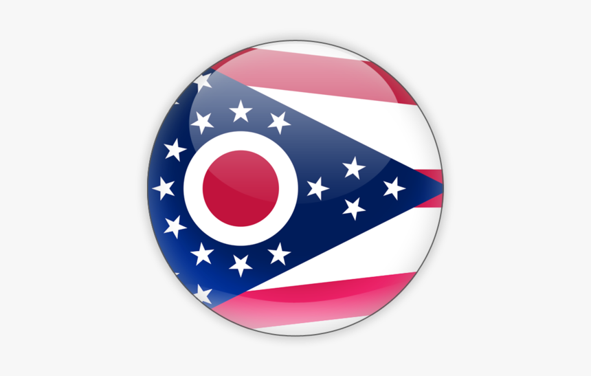 Download Flag Icon Of Ohio - Ohio State Flag Vector, HD Png Download