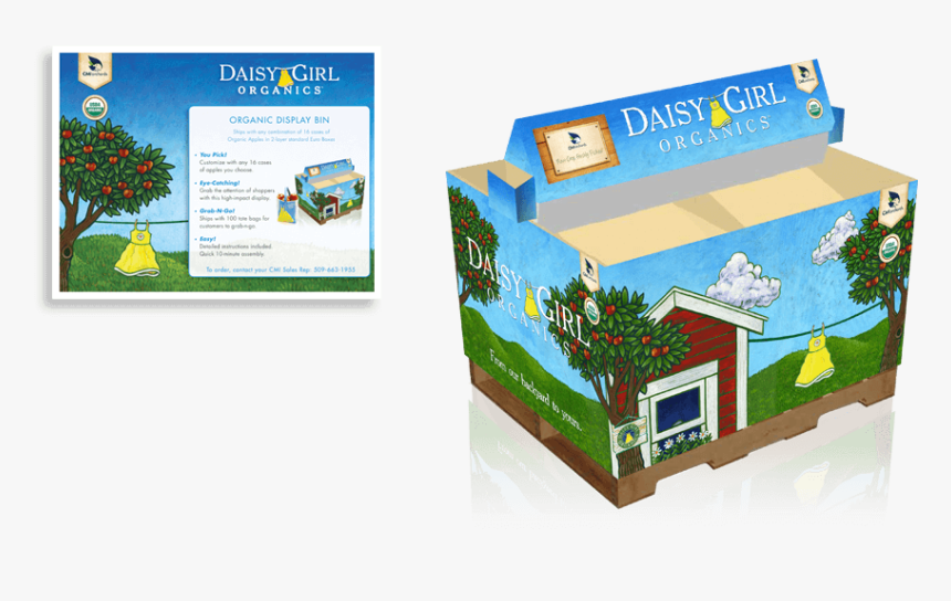 Br Blog Cmi Daisygirl Farmstand Bin, HD Png Download
