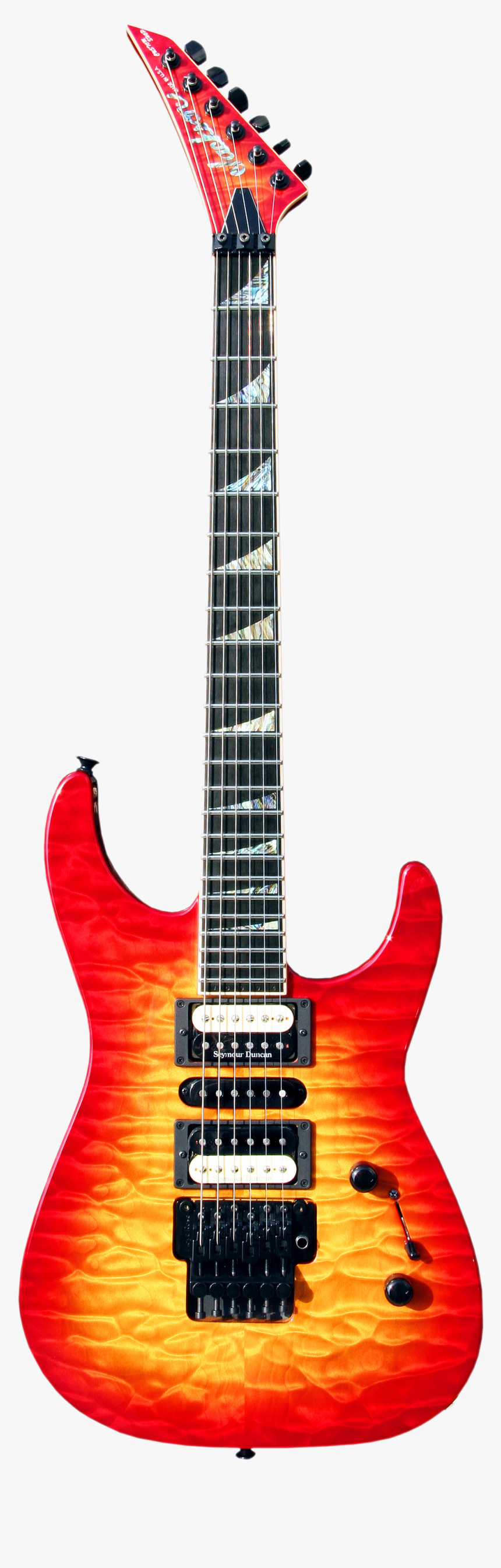 Jackson Dinky Black Reverse Headstock, HD Png Download