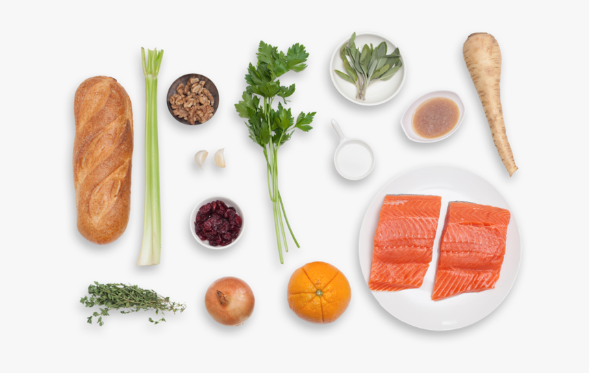 Pan Seared Salmon With Candied Orange Peel & Cranberry - Superfood, HD Png Download