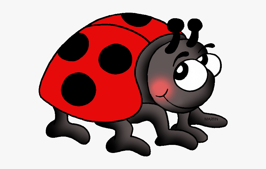 United States Clip Art By Phillip Martin, Ohio State - Lady Bug Clipart, HD Png Download