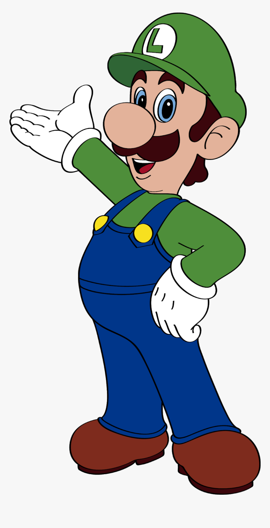 Luigi Super Mario World - Luigi Do Super Mario Desenho, HD Png Download