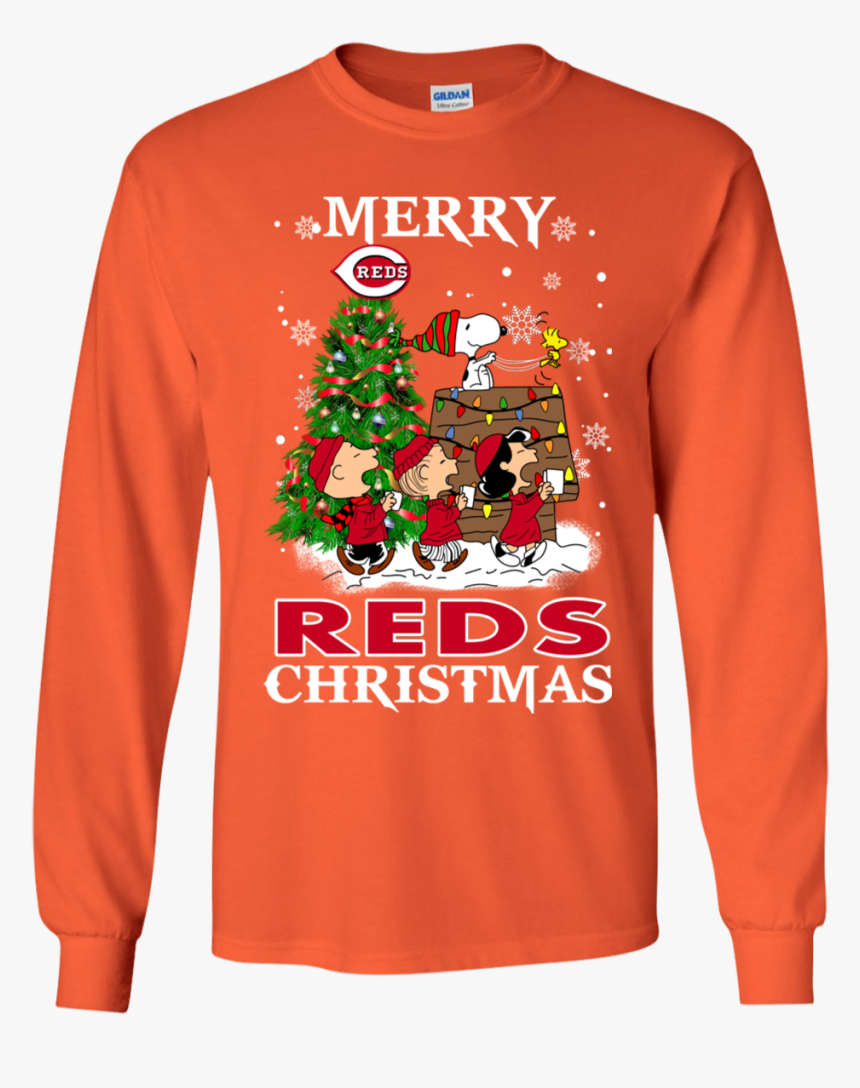 Transparent Cincinnati Reds Png - Cartoon Ugly Sweater Transparent, Png Download