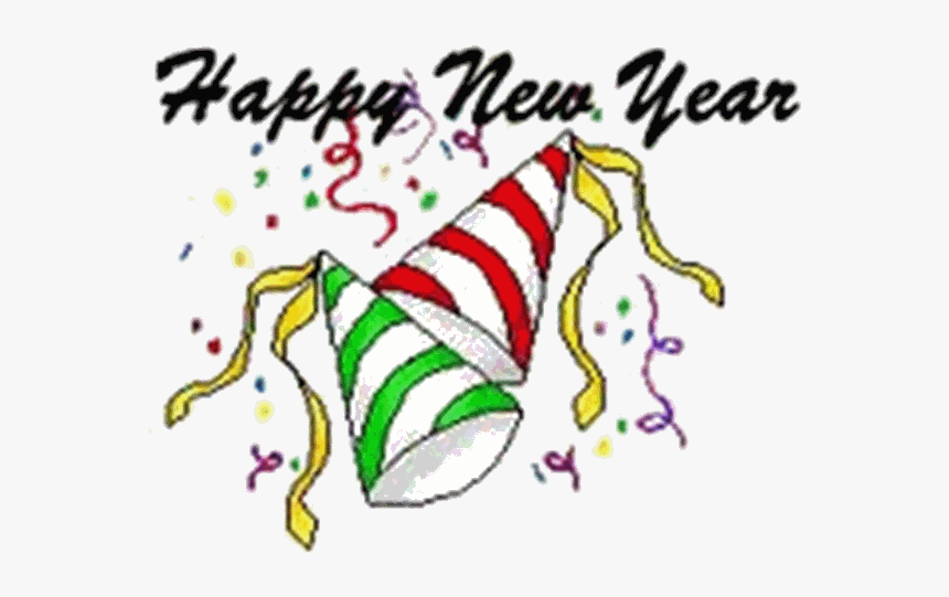 Happy New Year Free Clipart Best Transparent Png - Illustration, Png Download