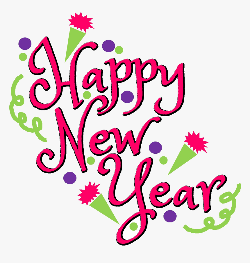 Happy New Year Clipart Transparent Png - Happy New Year Png, Png Download