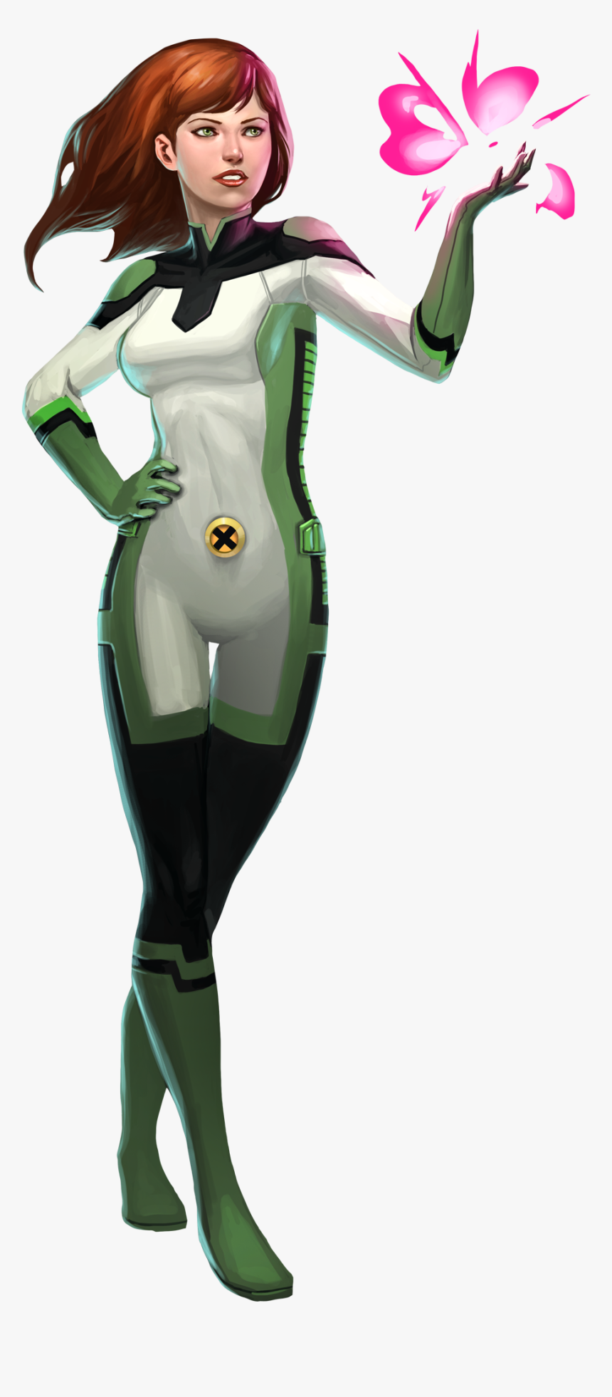 Jeangrey - Marvel Puzzle Quest Jean Grey, HD Png Download