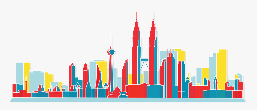 Transparent Las Vegas Skyline Clipart - Illustration Kuala Lumpur Icon Png, Png Download