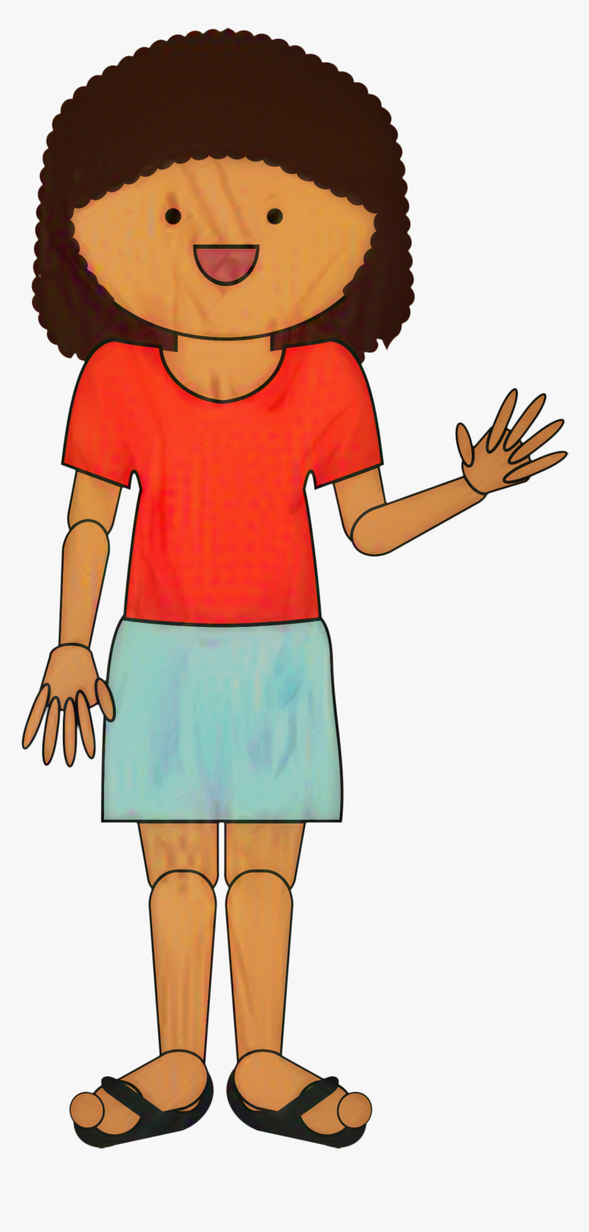 Clip Art Portable Network Graphics Woman Vector Graphics - Clipart Woman Cartoon, HD Png Download