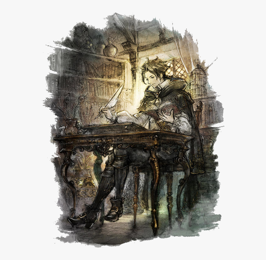 Cyrus Albright - Cyrus Albright Octopath Traveler, HD Png Download