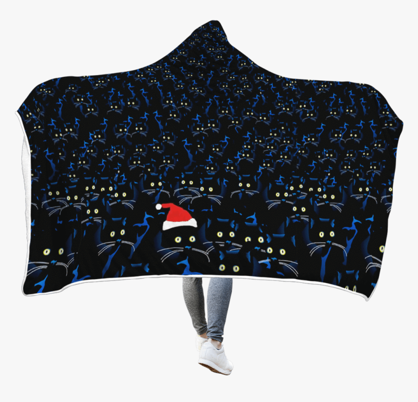 Gearhuman 3d Christmas Cat Custom Hooded Blanket - Outlander Shirt Skye Boat Song, HD Png Download