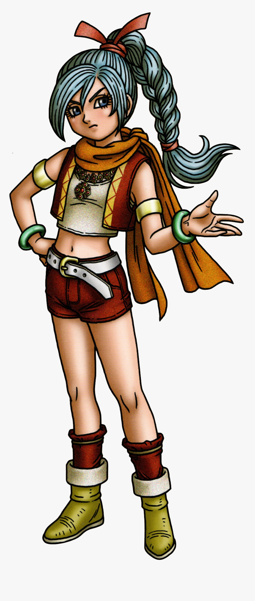 Dragon Quest 11 Erik Sister, HD Png Download