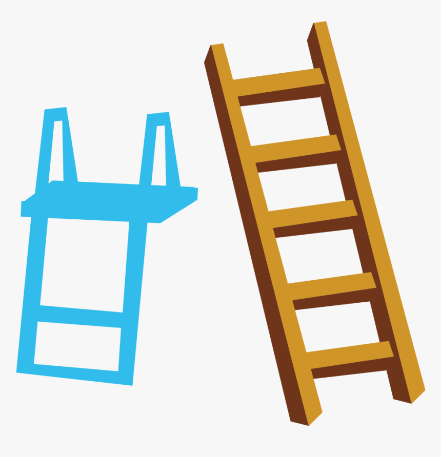 Stairs Rope Blue Ladders And Transprent Png, Transparent Png