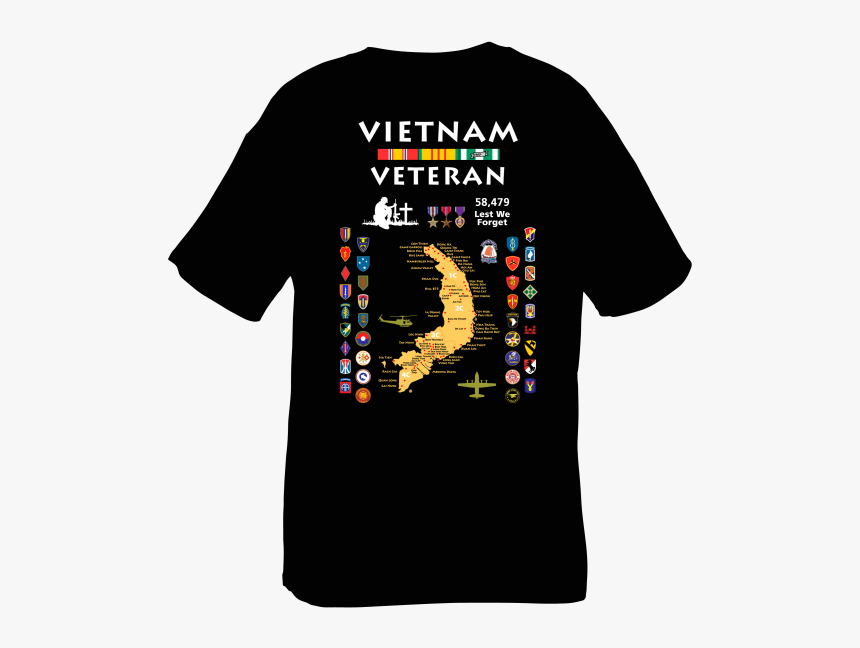 Vietnam Map With Cities, Tee Custom Design By Shadow - Graphic Design, HD Png Download