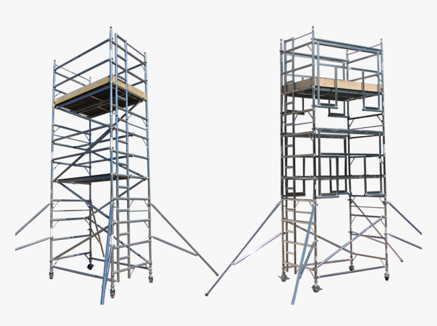 Transparent Ladders Png - Aluminium Scaffolding Tower, Png Download