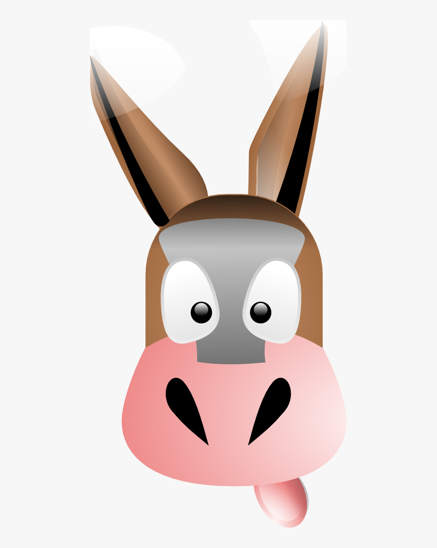 Transparent Kicking Mule Clipart - Mule Clip Art, HD Png Download