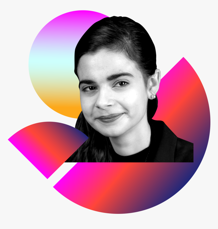 Photo Illustration Of Aria Mia Lobert In Black And - Girl, HD Png Download