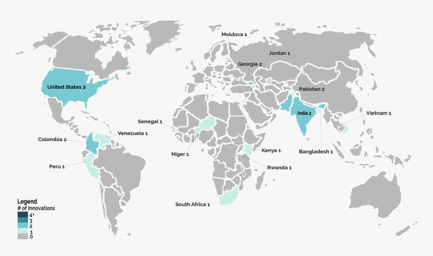 Small World Map, HD Png Download